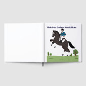 Ride Into Endless Possibilities | Inspirational Ho Gästebuch (Voll)