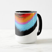 Ride it abstrakte Malerei Tasse (VorderseiteRechts)