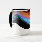 Ride it abstrakte Malerei Tasse (Vorderseite Links)