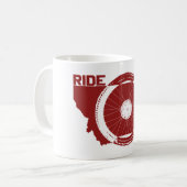 Ride Montana Kaffeetasse (Vorderseite Links)
