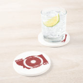 Ride Montana Sandstein Untersetzer (Seite)