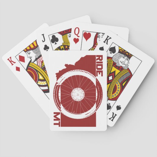 Ride Montana Spielkarten (Rückseite)