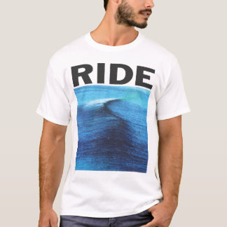 Ride Nowhere Album Wave Artwork Shoegaze Band-Shir T-Shirt