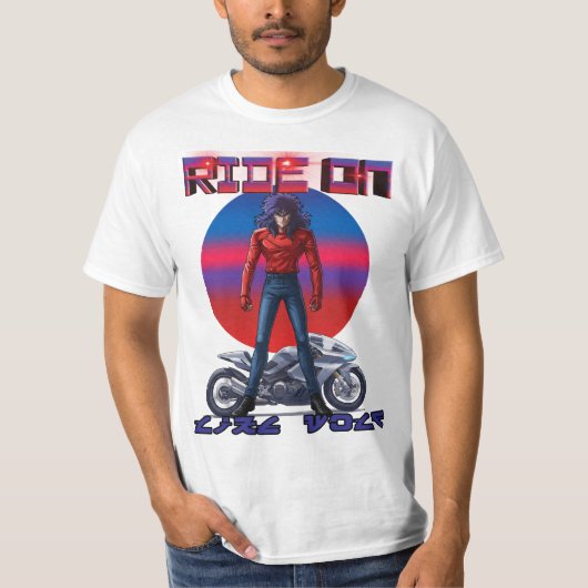 Ride On Like wolf  T-Shirt (Vorderseite)
