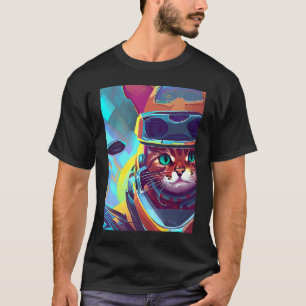 Ride or Purr Katzen regieren immer die Straße Band T-Shirt