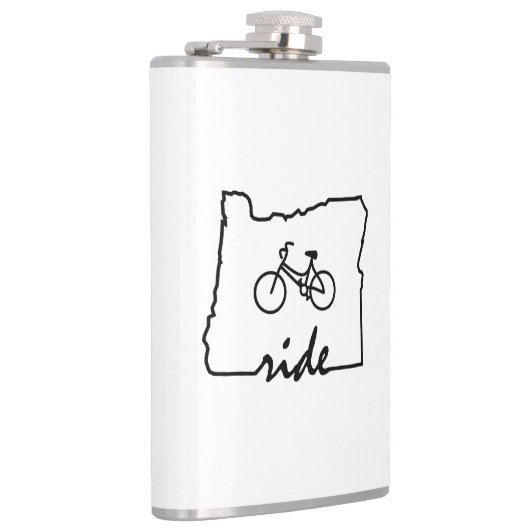 Ride Oregon (Radfahren) Flachmann (Rechts)