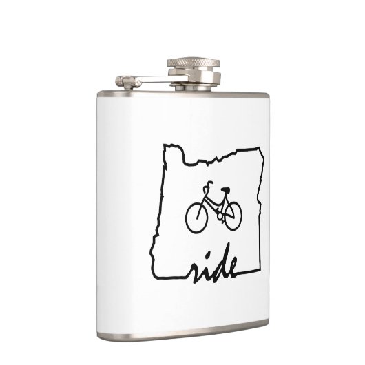 Ride Oregon (Radfahren) Flachmann (Rechts)
