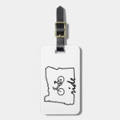 Ride Oregon (Radfahren) Gepäckanhänger (Vorderseite vertikal)