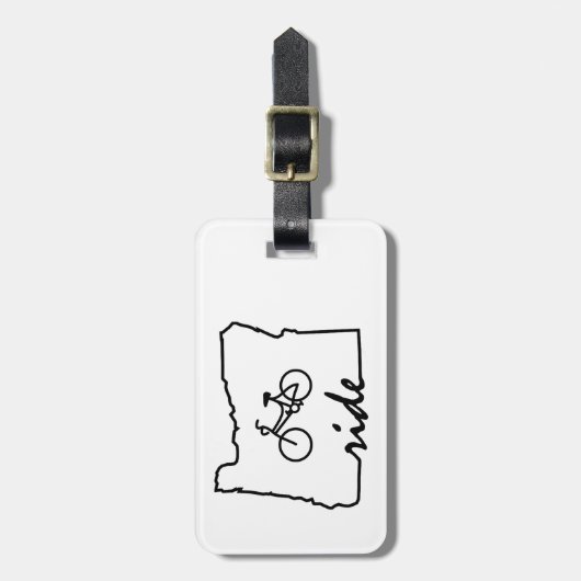 Ride Oregon (Radfahren) Gepäckanhänger (Vorderseite vertikal)