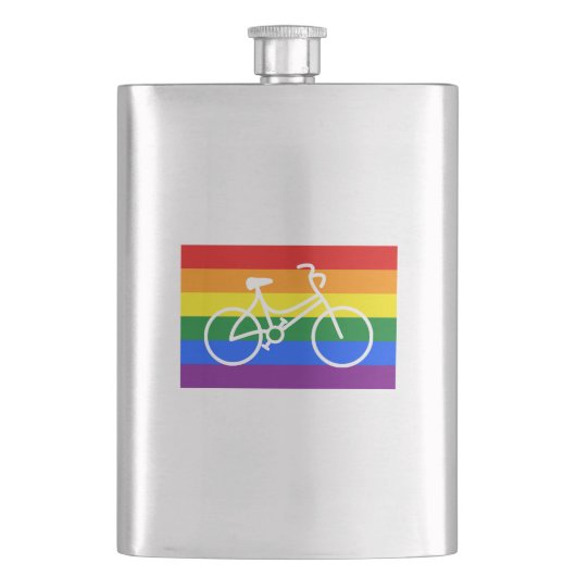 Ride Pride Cycling Flachmann (Vorderseite)