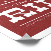 Ride Print Poster (Ecke)