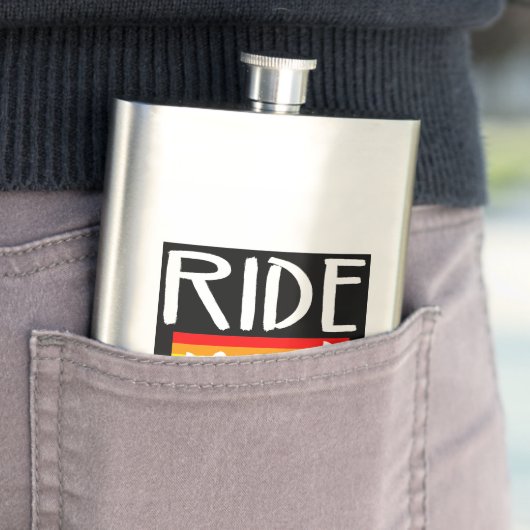 Ride Proud Cycling Flachmann (Beispiel)