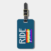 Ride Proud Cycling Gepäckanhänger (Vorderseite vertikal)