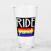 Ride Proud Cycling Glas (Vorderseite)