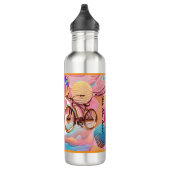 "Ride Retro" Edelstahlflasche (Rechts)