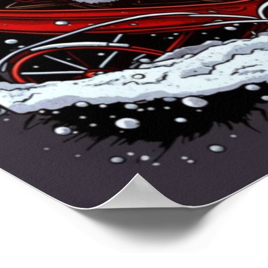 RIde, RIde von Sleigh-Amerikaner Poster (Ecke)