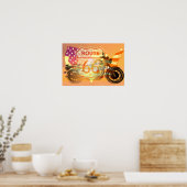 Ride Route 66 Poster (Küche)