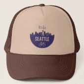 Ride Seattle Truckerkappe (Vorderseite)