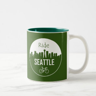 Ride Seattle Zweifarbige Tasse