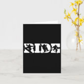 Ride Snowboarder Karte (Gelbe Blume)