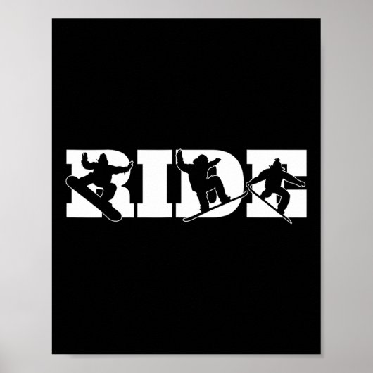 Ride Snowboarder Poster (Vorne)