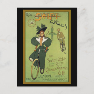 Ride Swift Cycles Postkarte