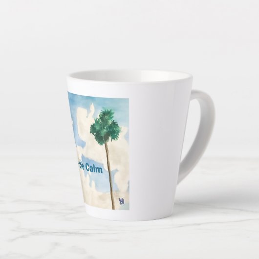 Ride the Calm Milchtasse (Rechte Ecke)