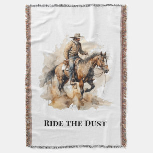 Ride The Dust Western Ranch Komfort Decke