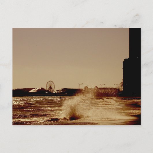 Ride the Ferris Wheel at Navy Pier in Chicago Postkarte (Vorderseite)