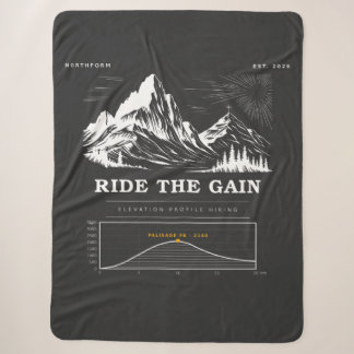 Ride The Gain Wandern Höhenprofil Sherpadecke