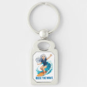 Ride the wave Nova keychains Schlüsselanhänger (Vorderseite)