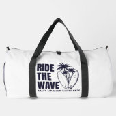 Ride The Wave Salty Skin Duffle Bag (Rückseite)