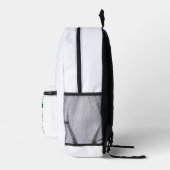 Ride the Wave Surf Design Bedruckter Rucksack (Rechts)