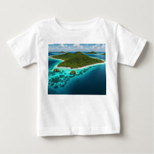 "Ride the Waves: Ocean Vibes T-Shirt" Baby T-shirt