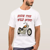 Ride the Wild Wind, T-Shirt (Vorderseite)