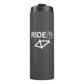 Ride Titanium Thermosbecher (Vorderseite)