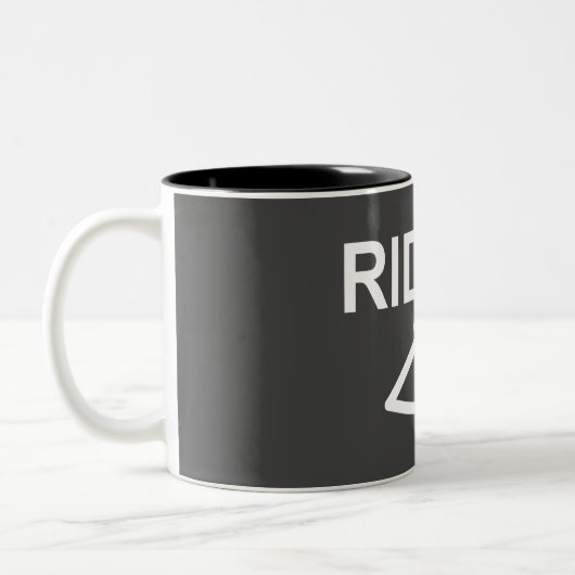 Ride Titanium Zweifarbige Tasse (Links)