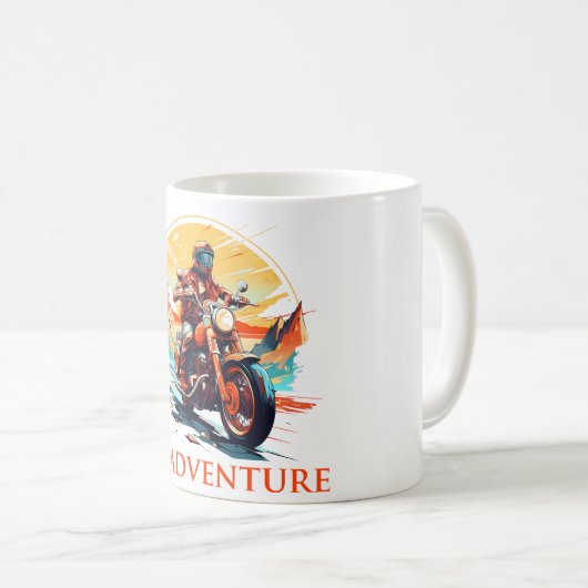 Ride to Adventure Kaffeetasse (VorderseiteRechts)