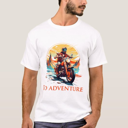 Ride to Adventure T-Shirt (Vorderseite)