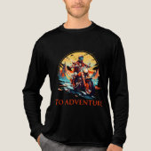 Ride to Adventure Tri-Blend Shirt (Vorderseite)