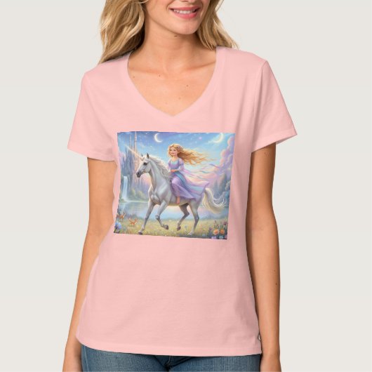 Ride to the Rainbow Castle T-Shirt (Vorderseite)