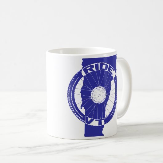 Ride Vermont Kaffeetasse (VorderseiteRechts)