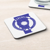 Ride Vermont Untersetzer (Linke Seite)