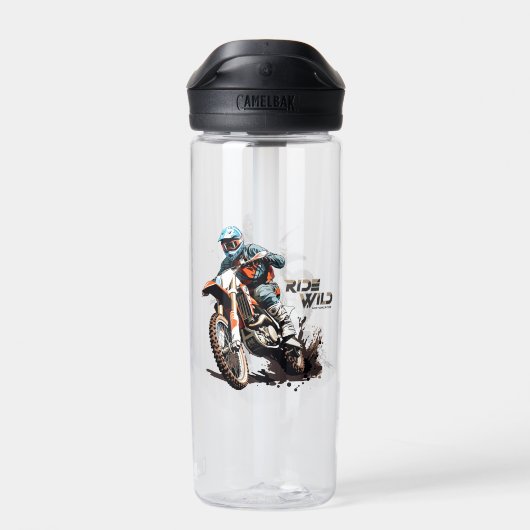Ride Wild | 20oz Trinkflasche (Rückseite)