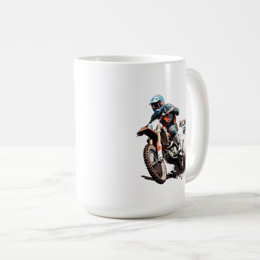 Ride Wild | Klassische Tasse 15# (VorderseiteRechts)