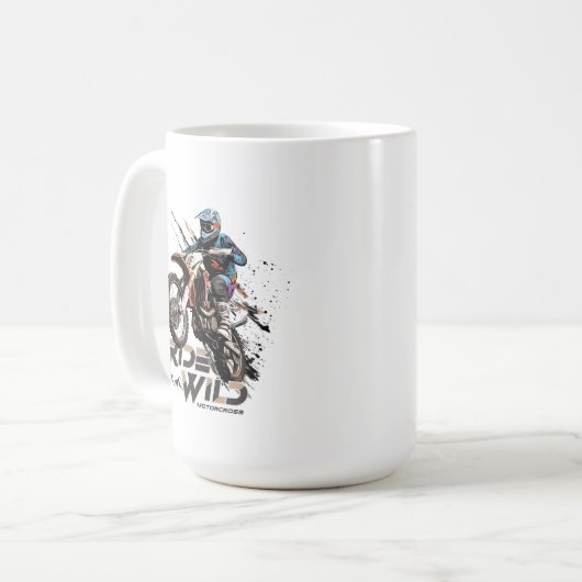 Ride Wild | Klassische Tasse 15# (Vorderseite Links)
