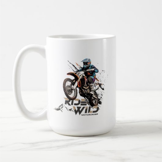 Ride Wild | Klassische Tasse 15# (Links)