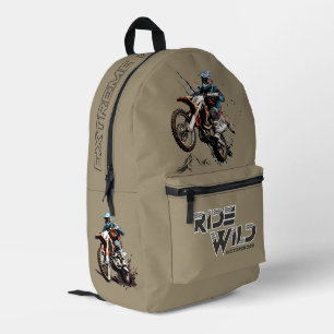 Ride Wind   Druck Cut Sew Beutel Bedruckter Rucksack