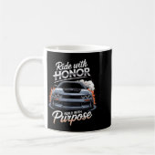 Ride With Honor Car Lover Kaffeetasse (Links)