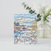 Rideau Canal Ottawa Kanada Postkarte (Stehend Vorderseite)